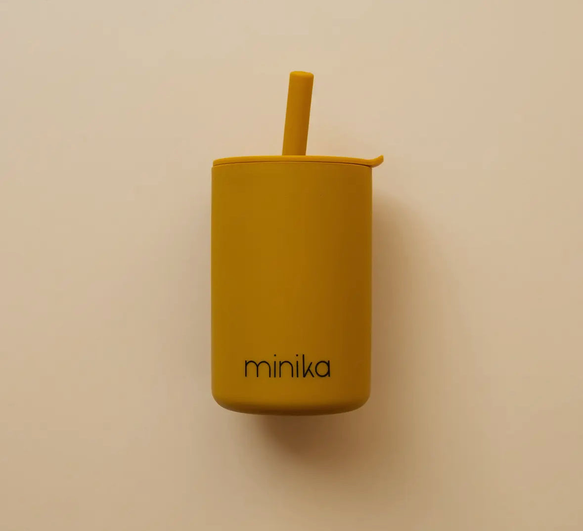 Straw Cup With Lid (Multiple Colors)