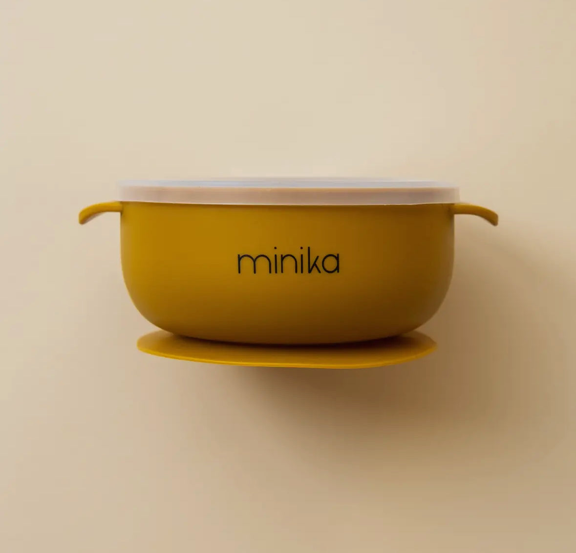 Suction Silicone Bowl With Lid (Multiple Colors)