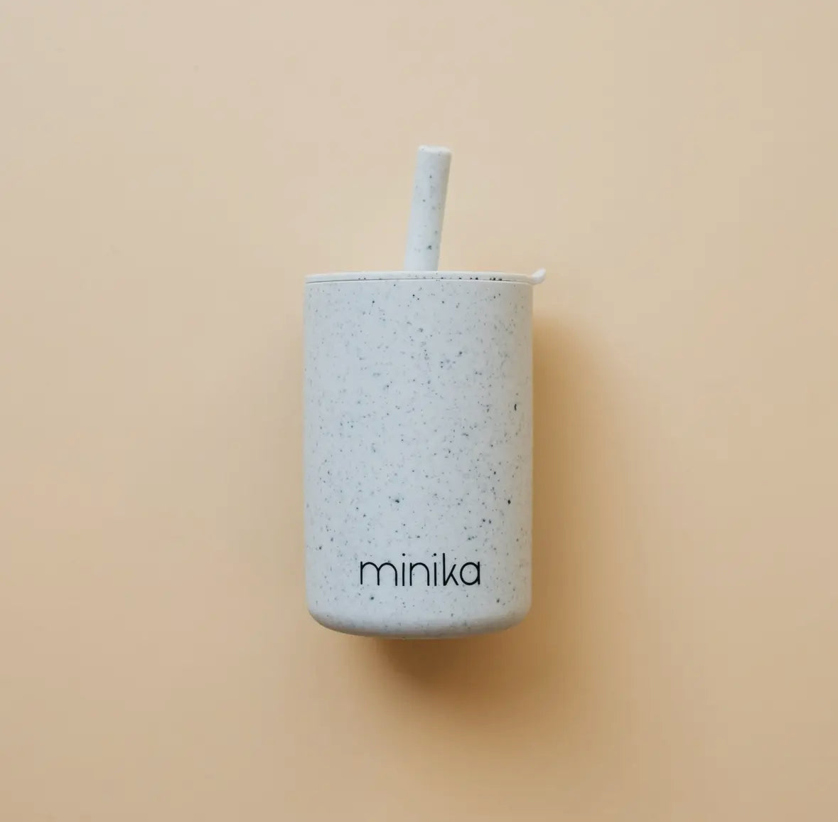 Straw Cup With Lid (Multiple Colors)