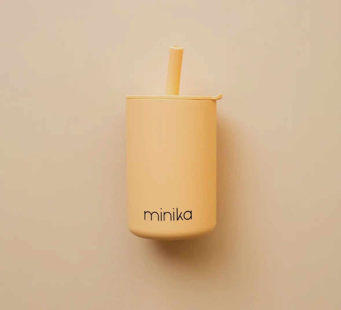Straw Cup With Lid (Multiple Colors)