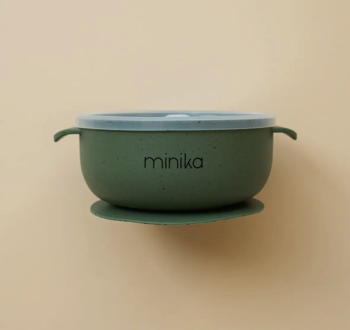 Suction Silicone Bowl With Lid (Multiple Colors)