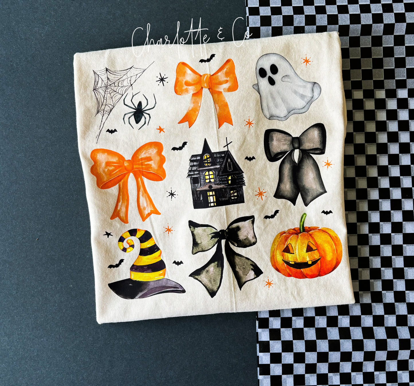 Orange Halloween Tee