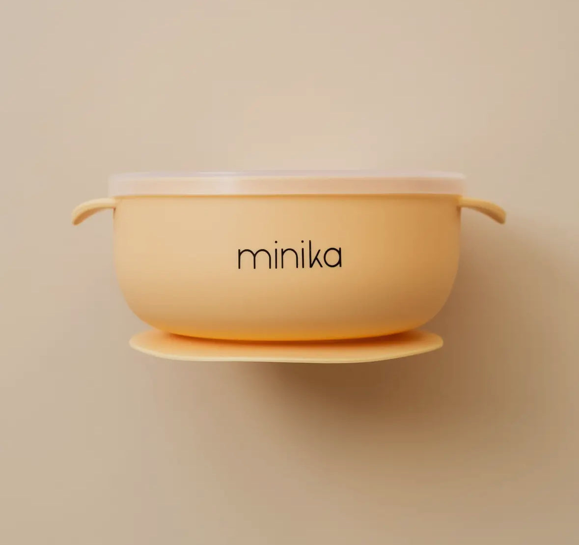 Suction Silicone Bowl With Lid (Multiple Colors)