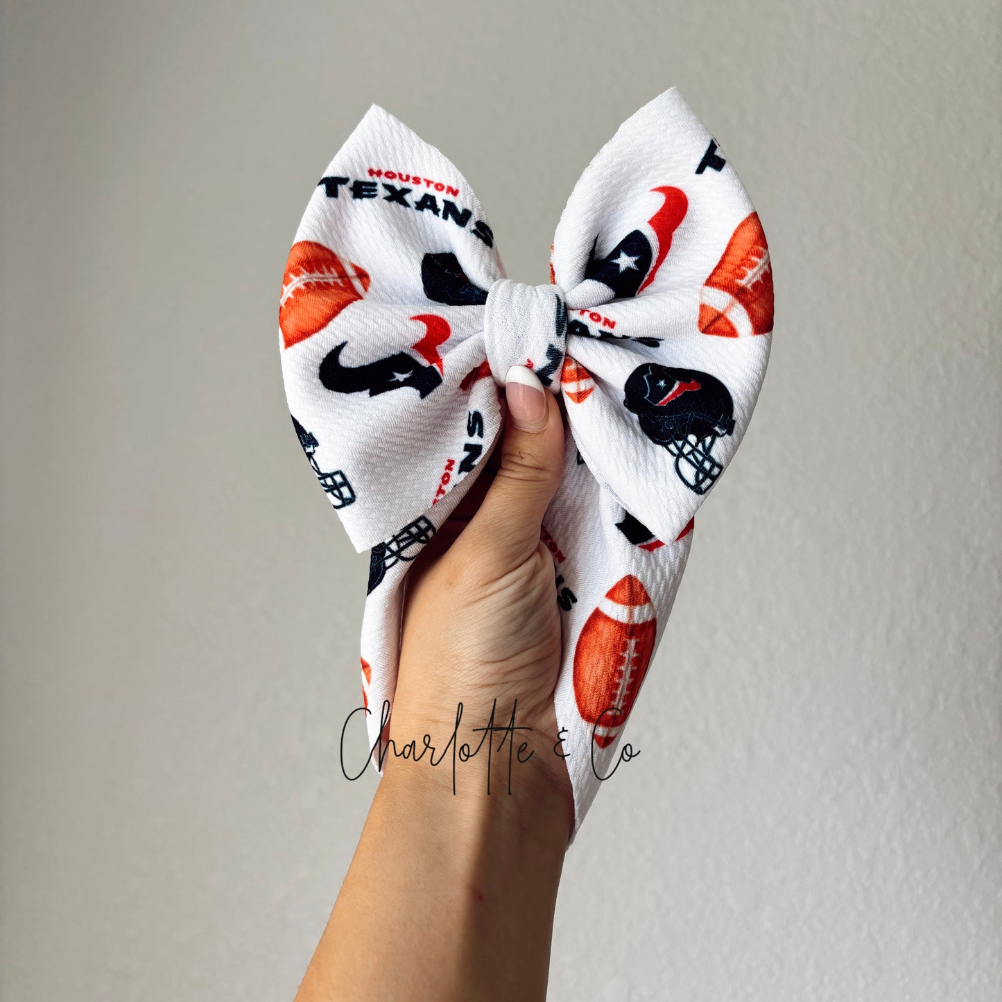 Texas Football Bow