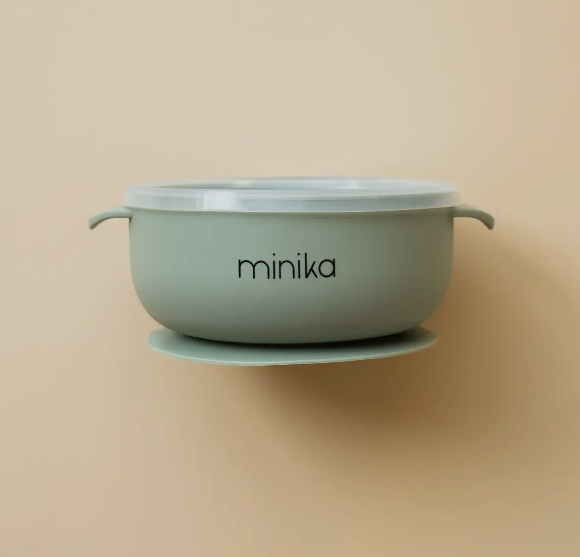 Suction Silicone Bowl With Lid (Multiple Colors)