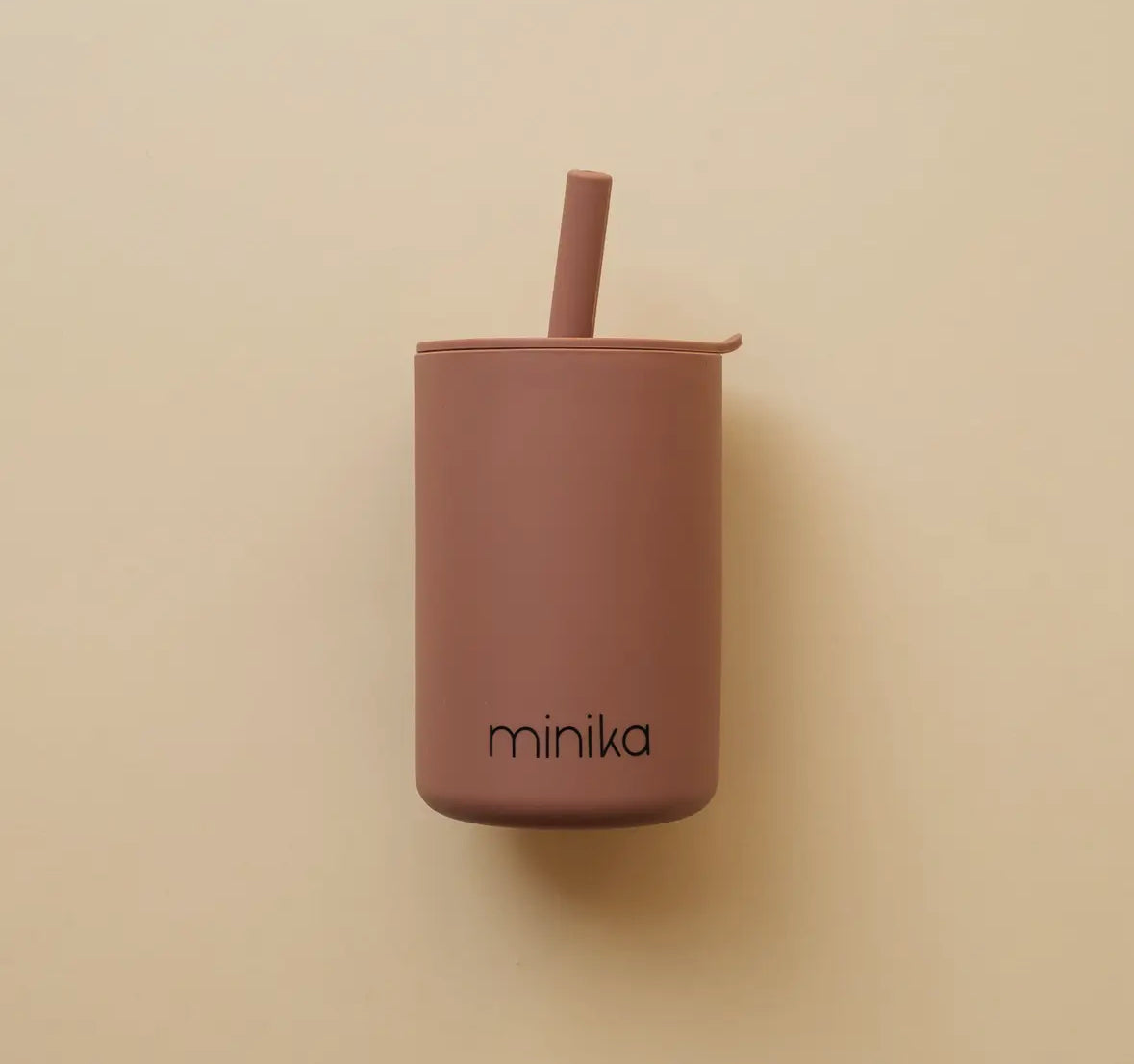 Straw Cup With Lid (Multiple Colors)