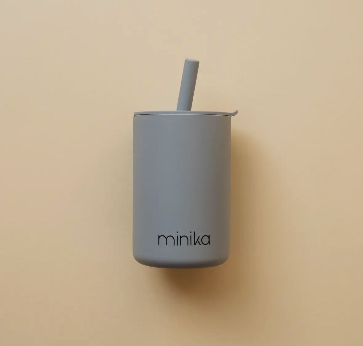 Straw Cup With Lid (Multiple Colors)