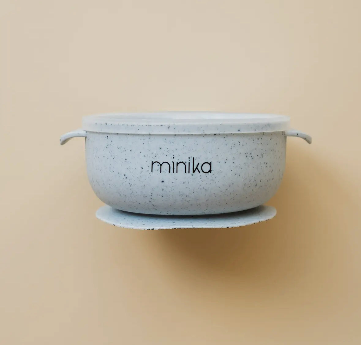 Suction Silicone Bowl With Lid (Multiple Colors)