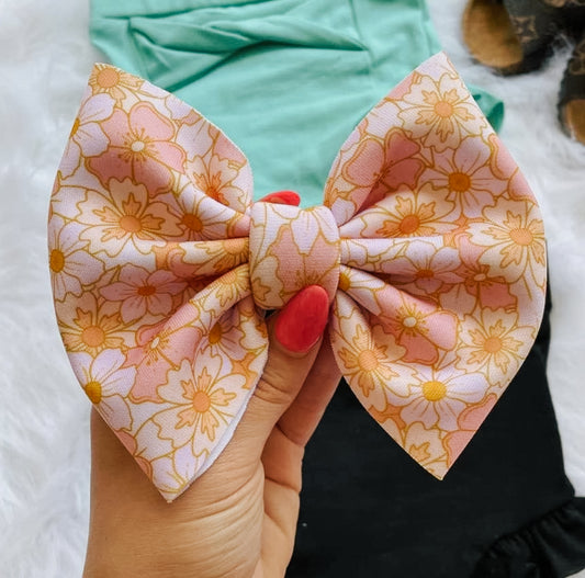 Evelyn Floral Waterproof Swim Bow