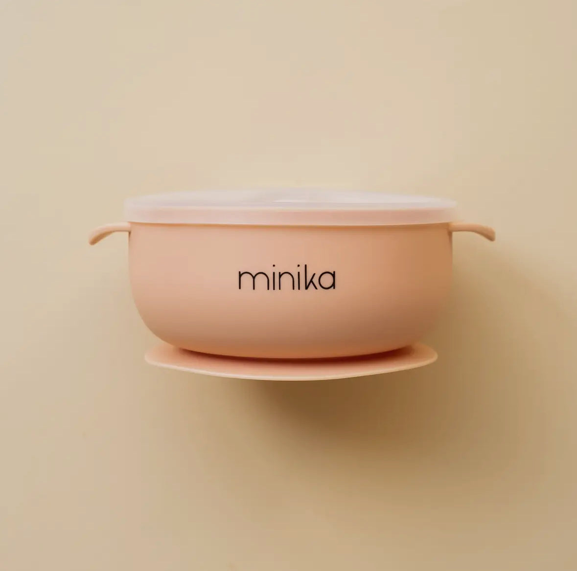 Suction Silicone Bowl With Lid (Multiple Colors)