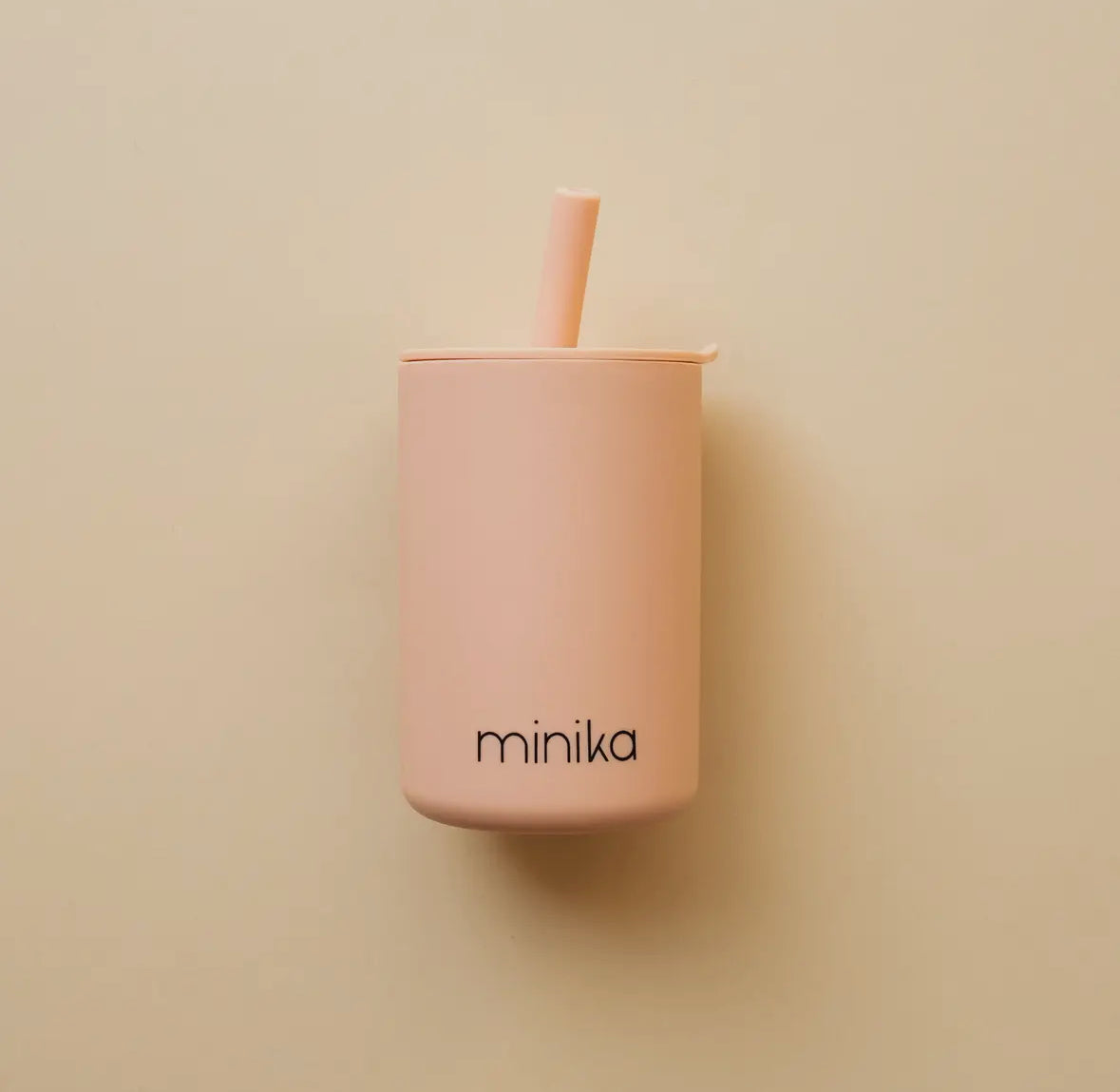 Straw Cup With Lid (Multiple Colors)
