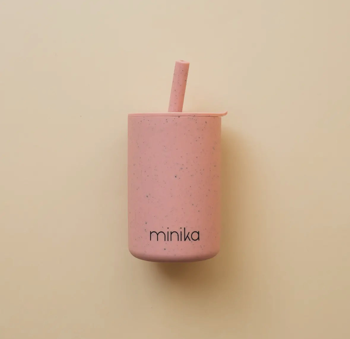 Straw Cup With Lid (Multiple Colors)