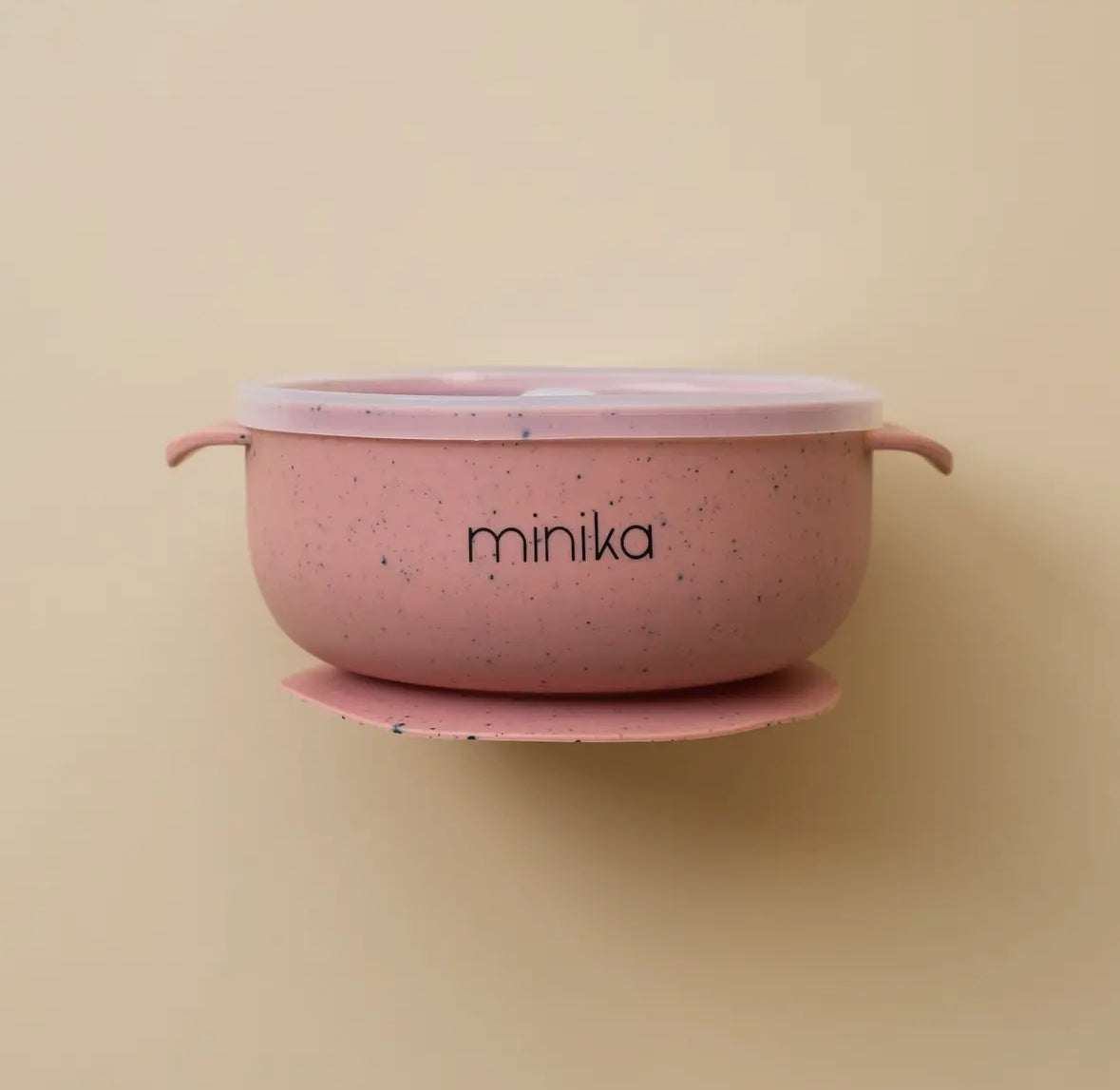Suction Silicone Bowl With Lid (Multiple Colors)
