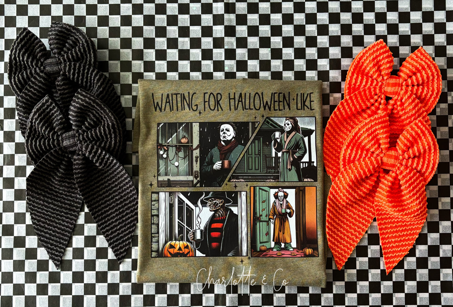 "Waiting For Halloween Like" Tee