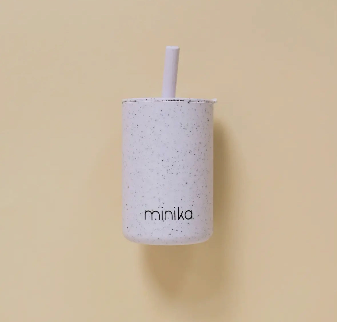 Straw Cup With Lid (Multiple Colors)