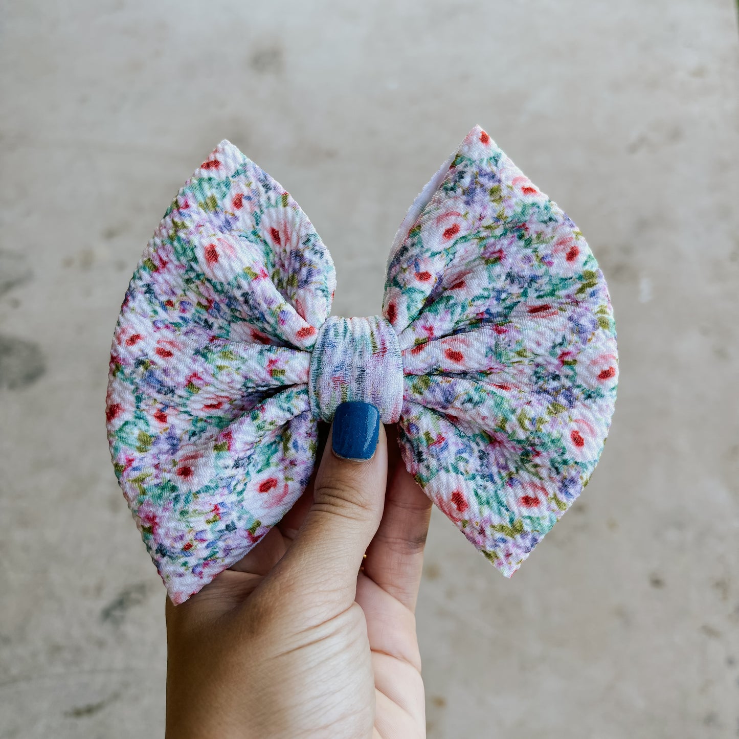 Vintage Roses Bow