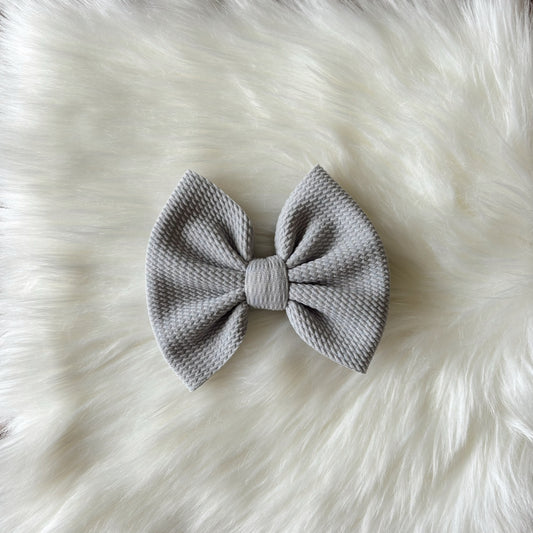 Silver Solid Bow (LAST CALL)