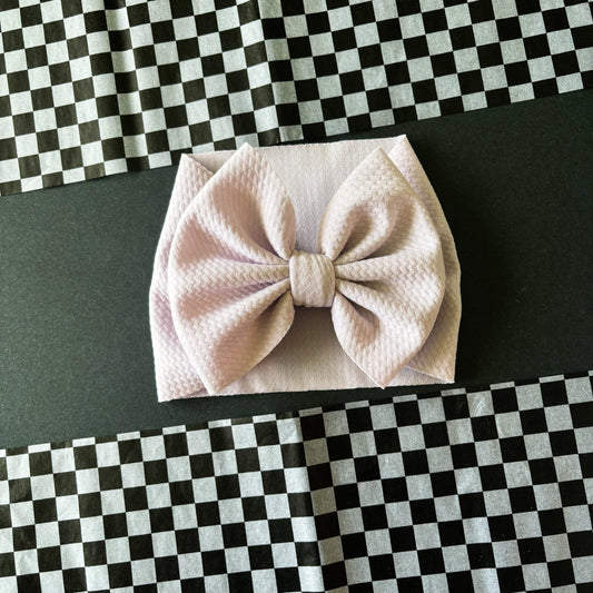 Lilac Solid Bow