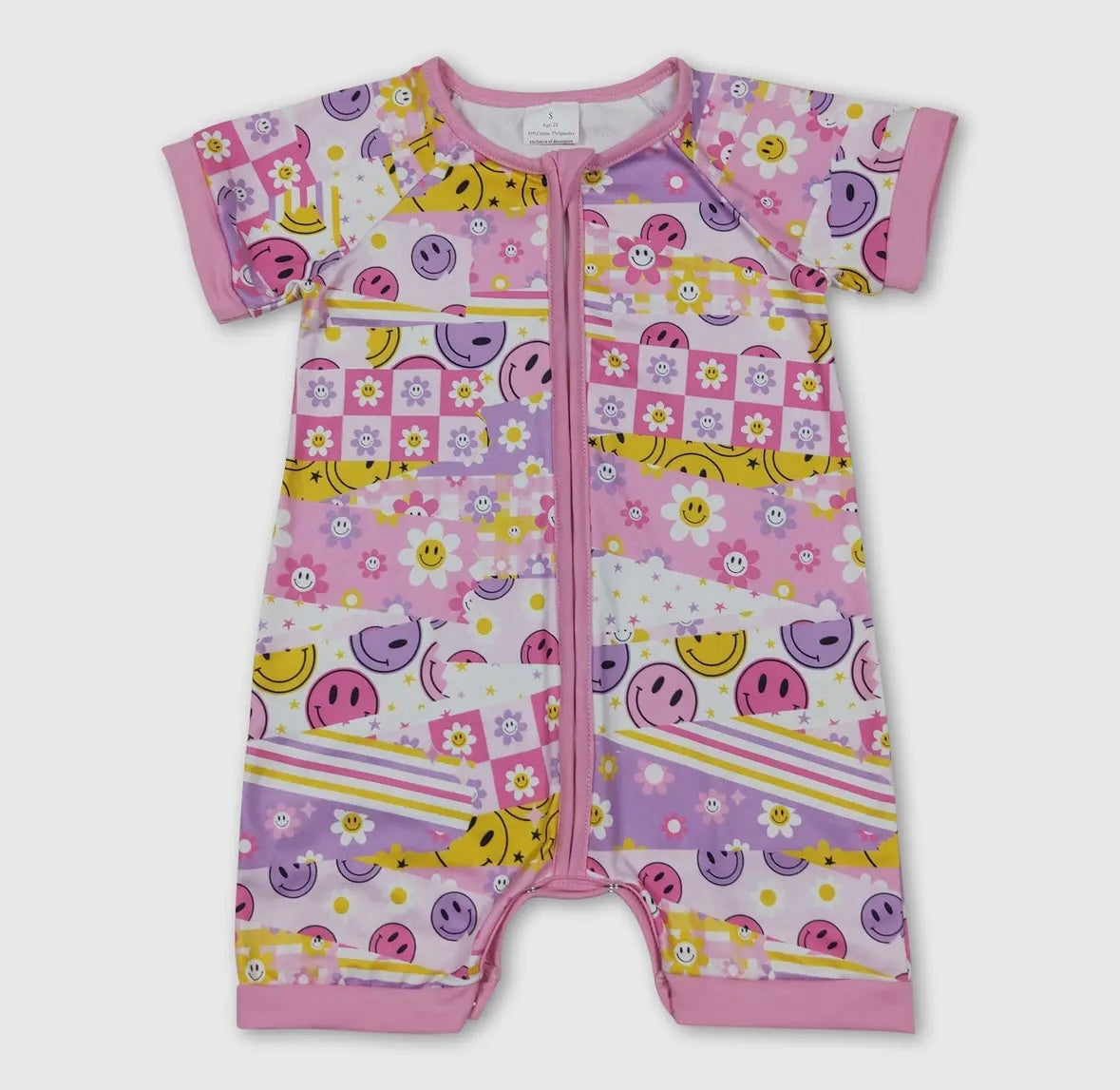 Girly Collage Shortie PJ's