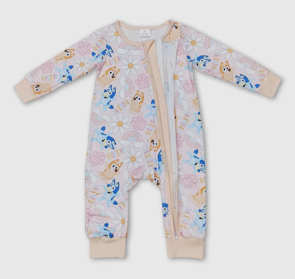 Character Floral Long Sleeve PJ's