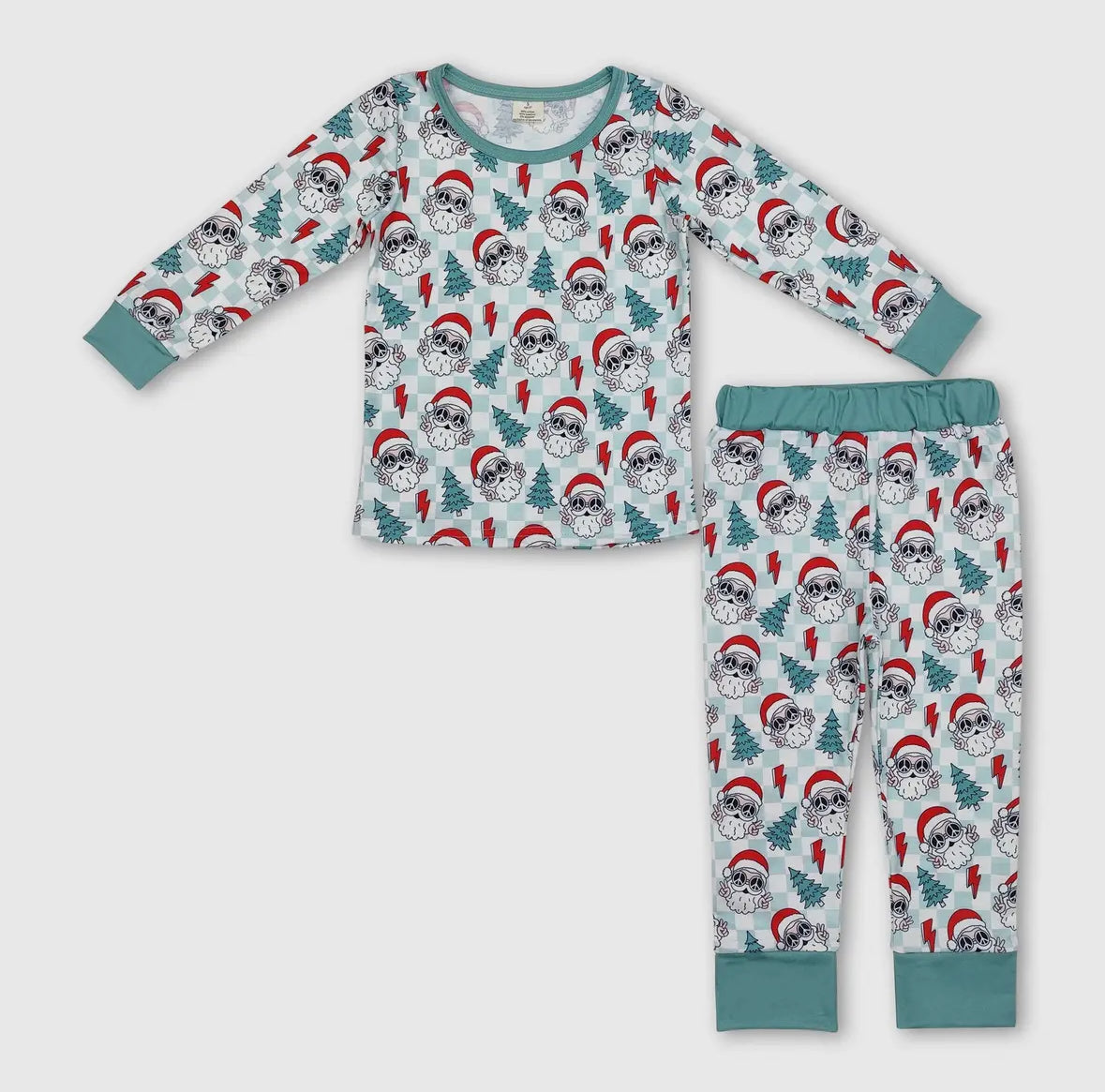 Cool Santa 2 Piece PJ's