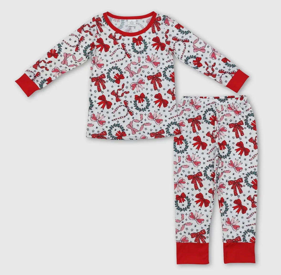 Wreaths & Bows 2 Piece PJ's