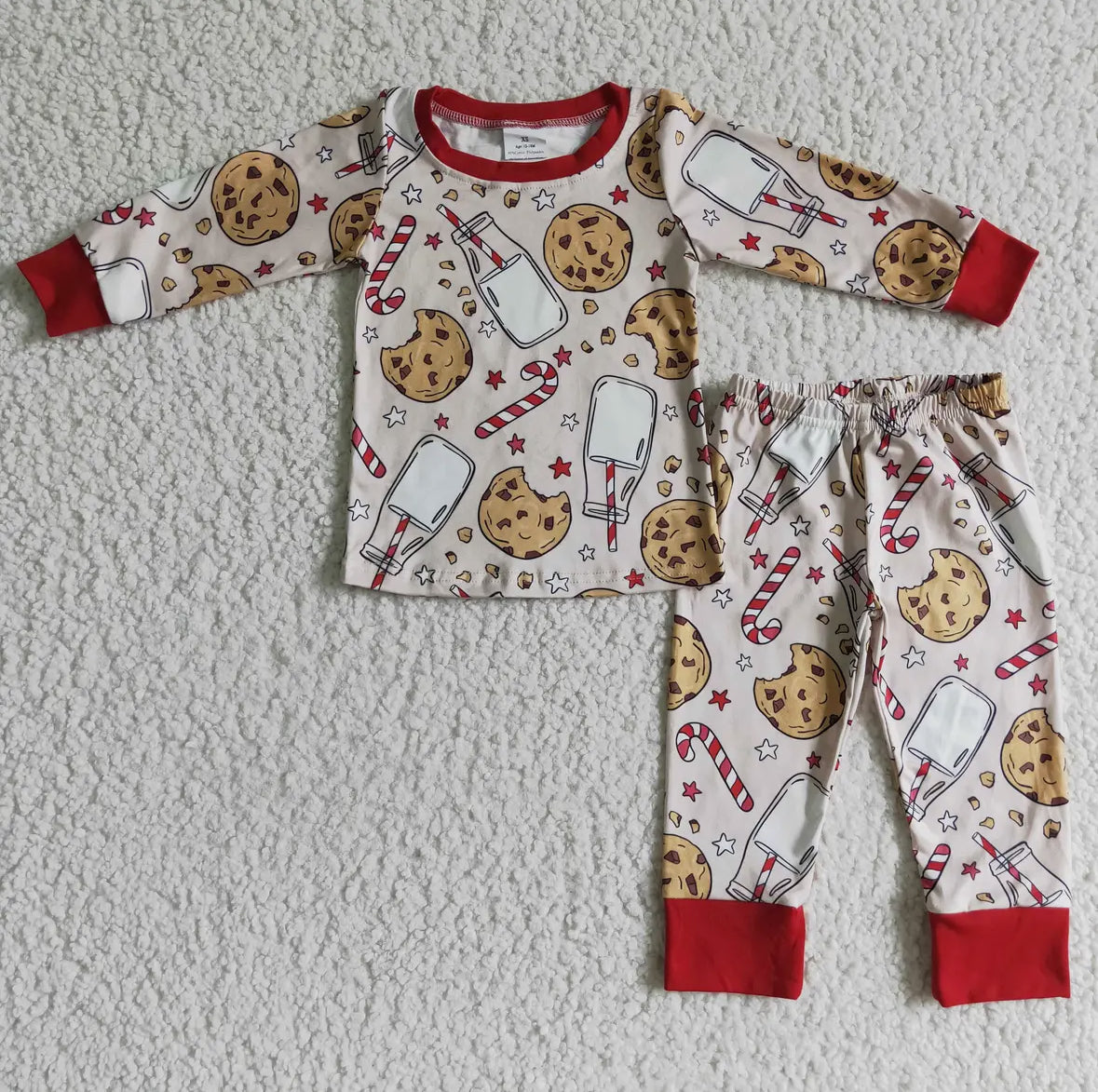 Milk & Cookies 2 Piece PJ's