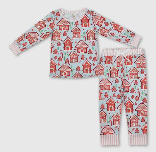 Gingerbread House 2 Piece PJ's